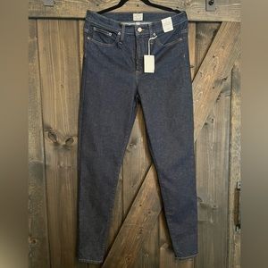 J Crew High-rise toothpick jeans Size 32T